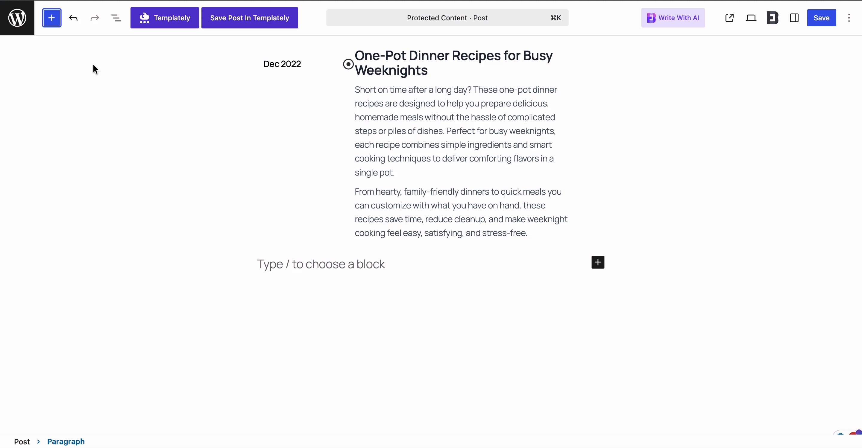 10 WordPress Block Editor Tips to Work Faster in Gutenberg 4 Reusable Block Patterns