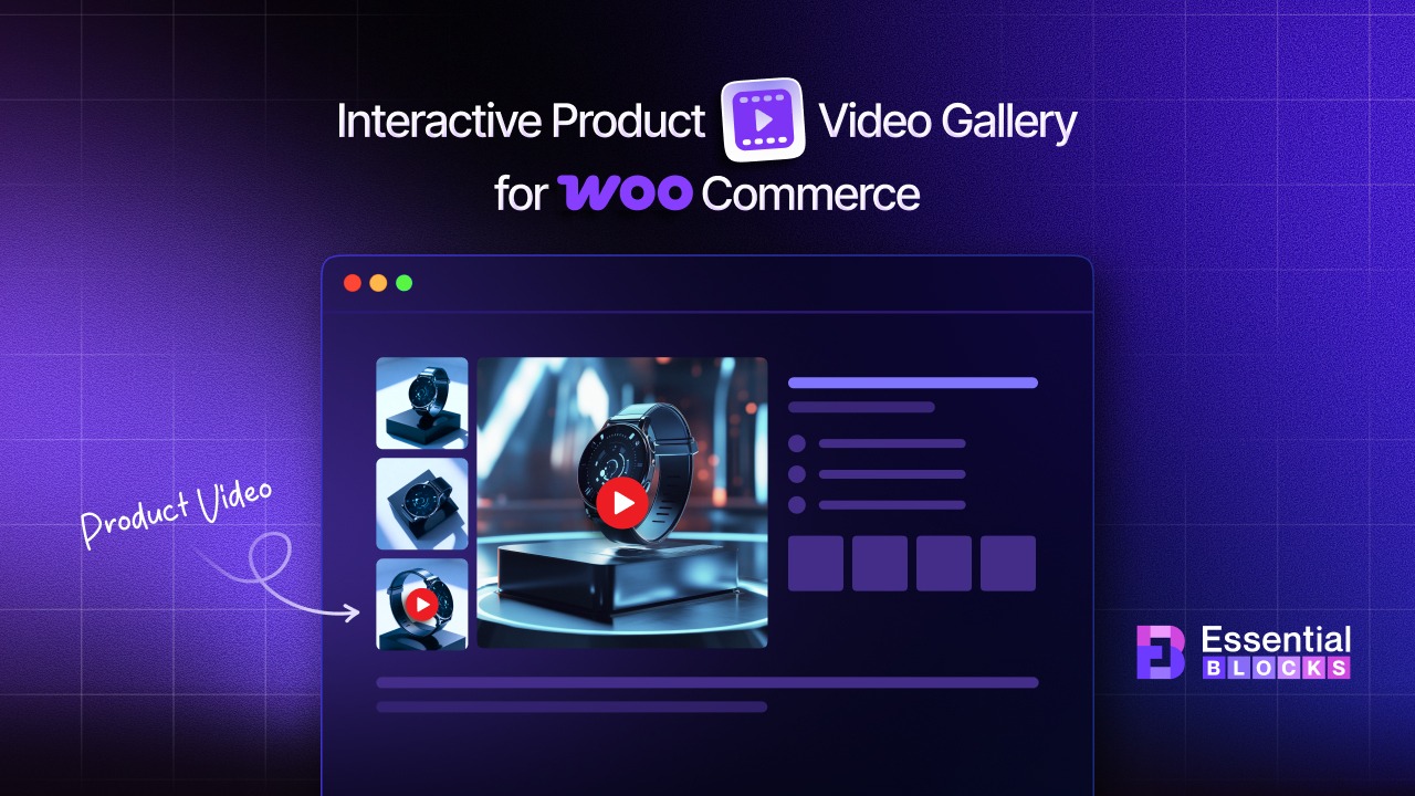 How to Create Interactive Product Video Gallery for WooCommerce 4 How to Create Interactive Product Video Gallery for WooCommerce