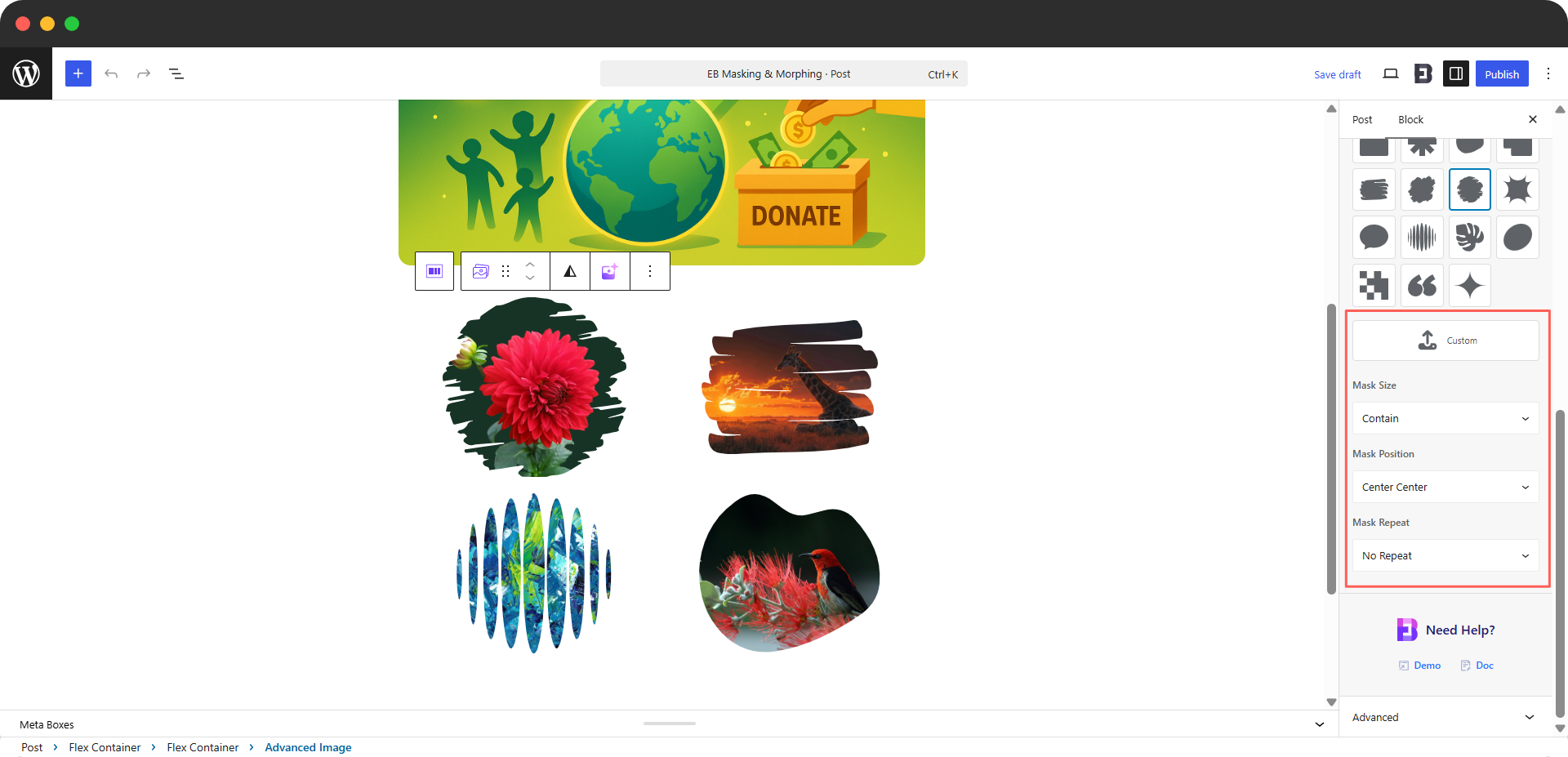 EB Image Masking And Morphing 4 Apply SVG Mask