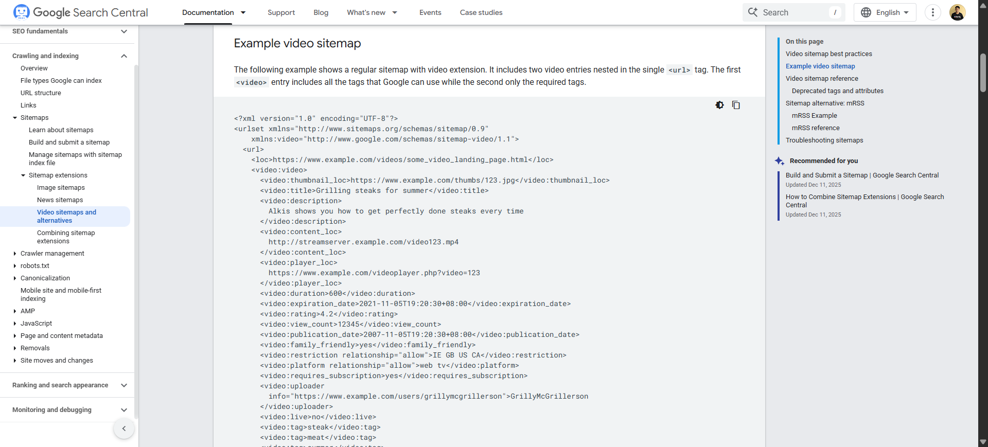 How to Create Interactive Product Video Gallery for WooCommerce 6 Create a video sitemap