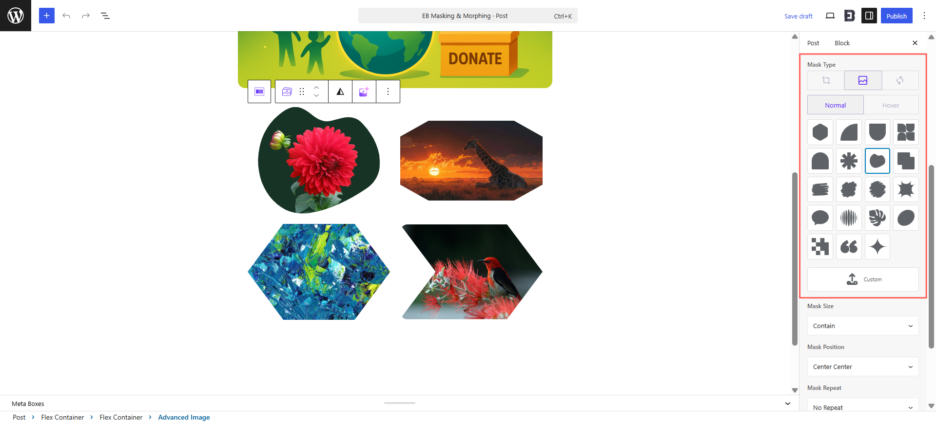 EB Image Masking And Morphing 3 Apply A Clip Path Mask