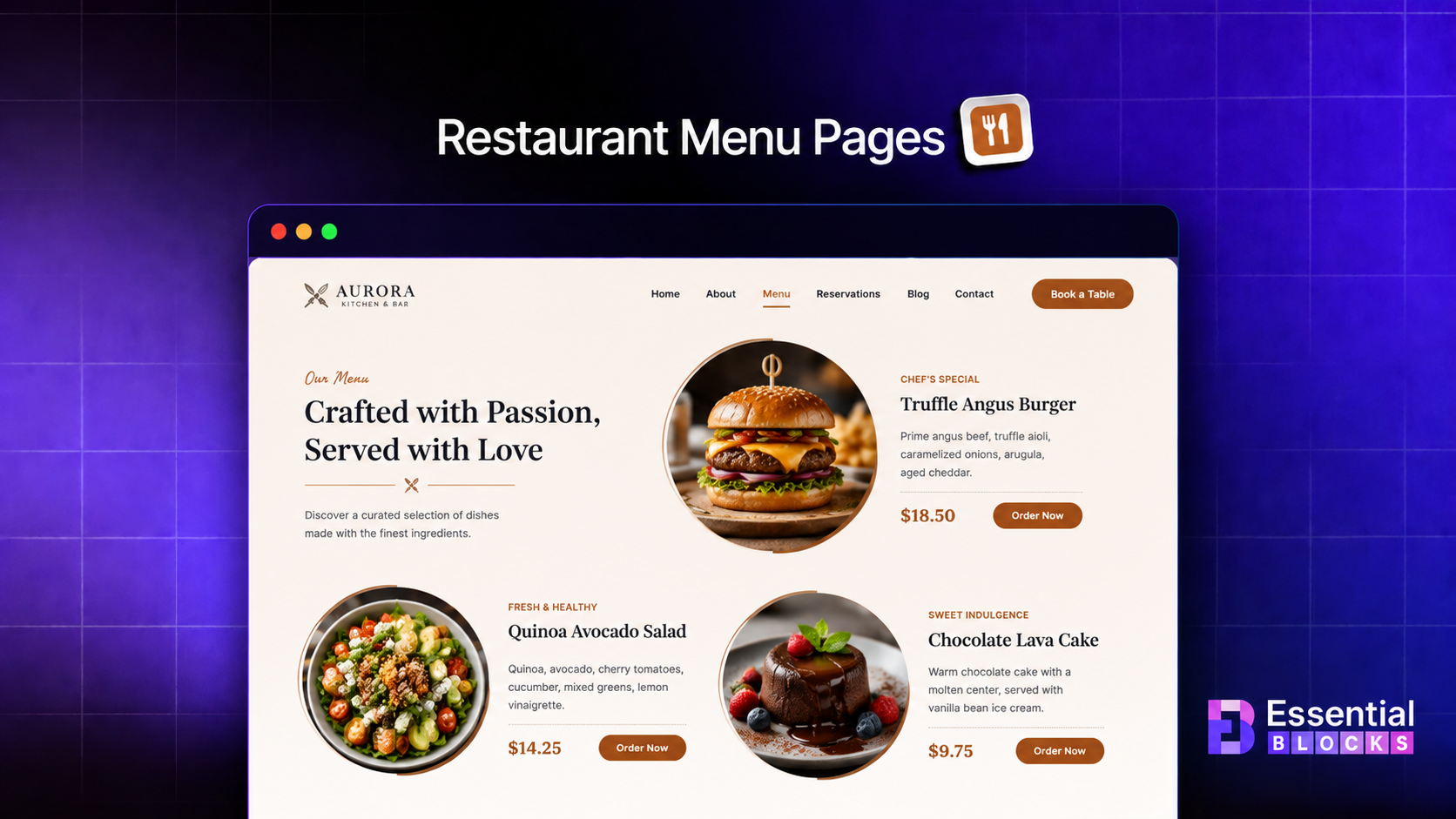 How to Create Image Masking & Morphing Effects in Gutenberg 12 Restaurant And Food Websites