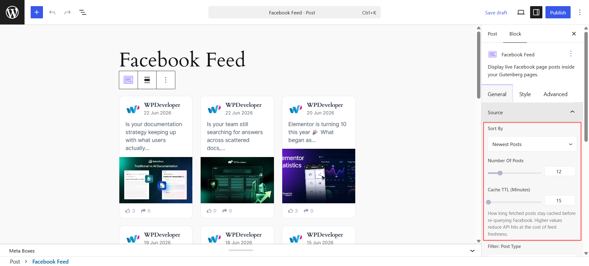 EB Facebook Feed 21 Sources