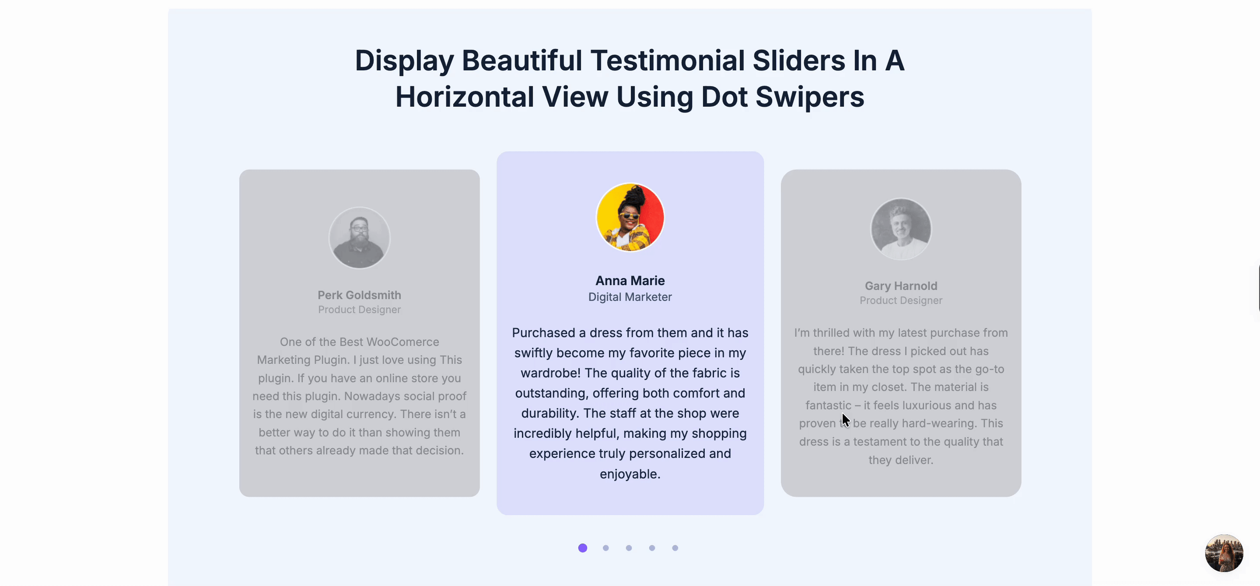 Testimonial Slider