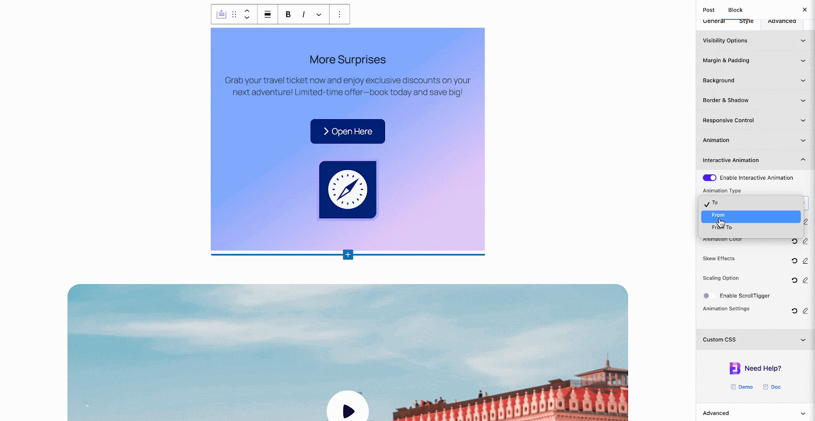 EB Interactive Animations