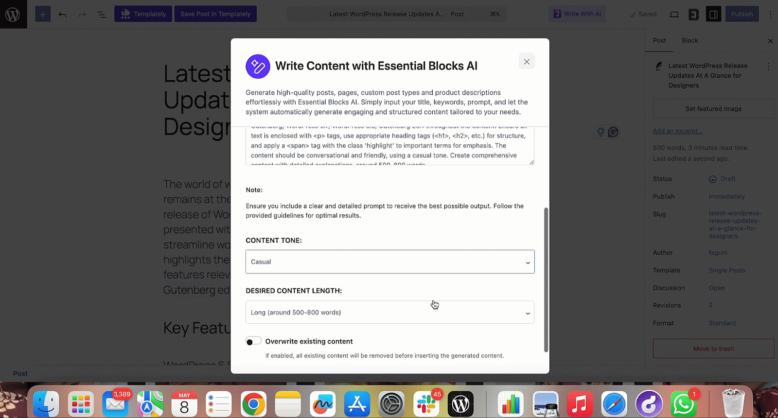AI in Block Editor: What’s Actually Useful vs. What’s Just Hype 2 AI Content Generation