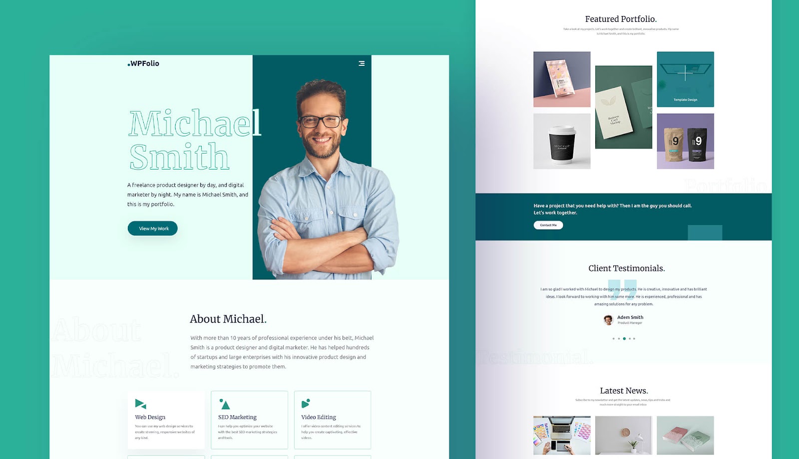 How To Create A Freelancer Portfolio Using WordPress Gutenberg Block Editor 9 Freelancer Portfolio Using WordPress Gutenberg Block Editor